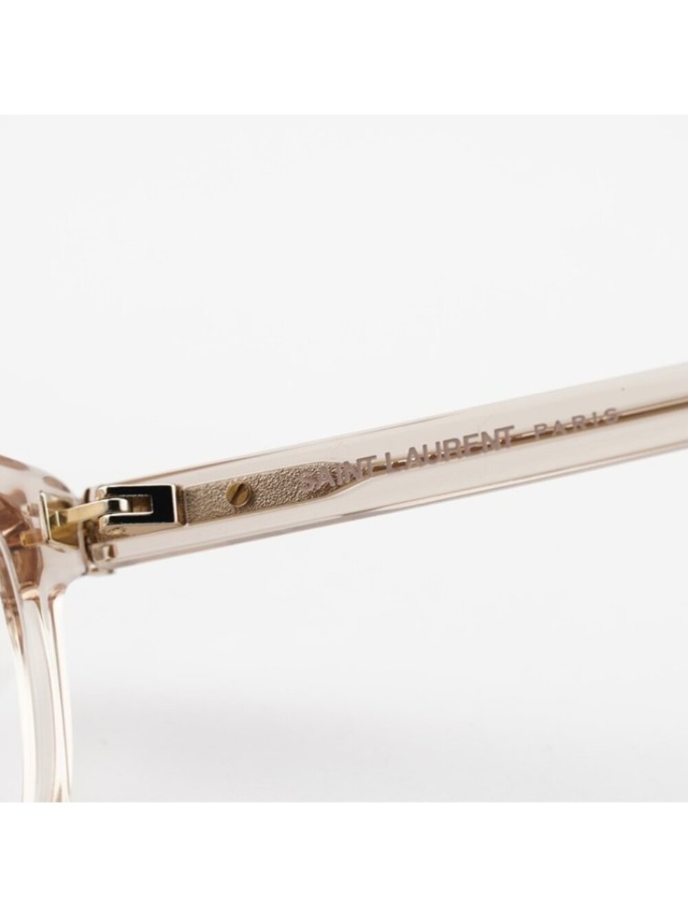 Saint Laurent SLM121 003 Eyeglasses Nude 54mm Cat Eye Frame - Picture 9 of 12
